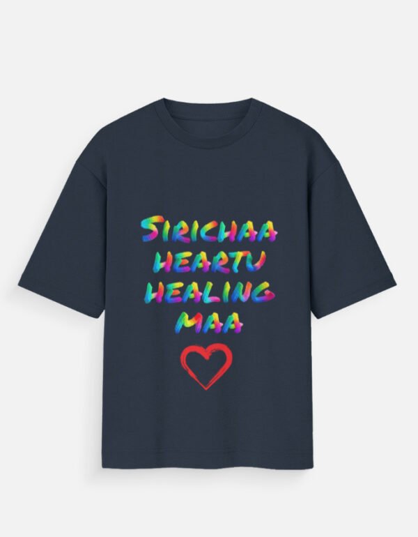 Siricha Heartu Healing Unisex Oversized Standard T-Shirt - Image 7