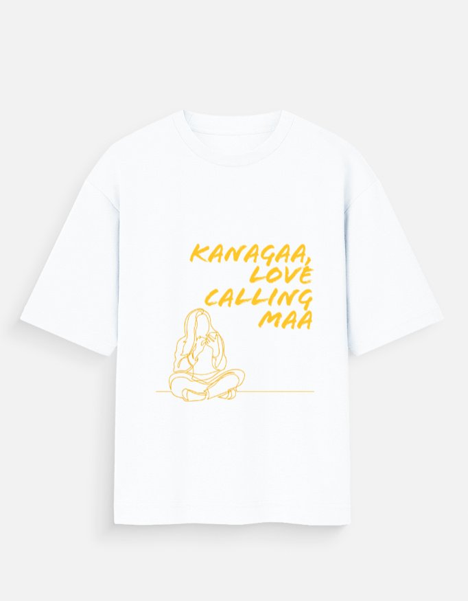 Kanagaa Love Calling Unisex Oversized Standard T-Shirt - Image 4