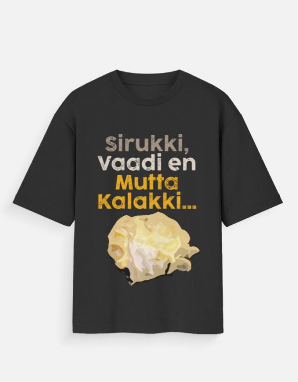 Mutta Kalakki Unisex Oversized Standard T-Shirt - Image 9