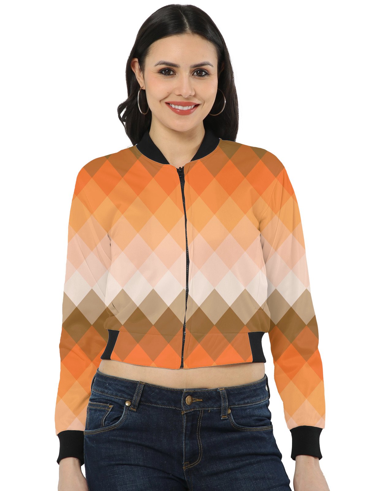 Autumn Crumble LGVGT Women Bomber Jacket - Image 1