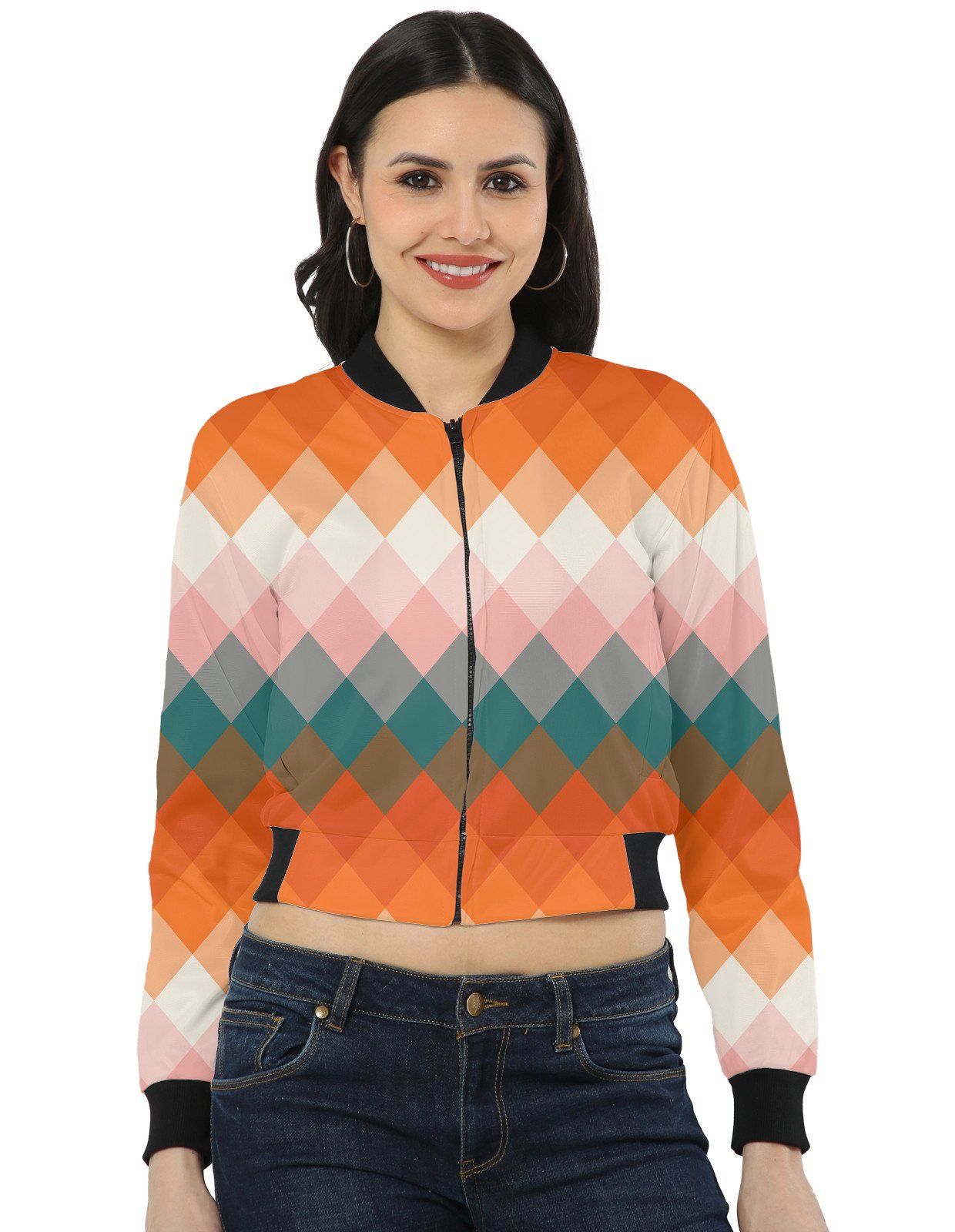 Citrus Garden LGVGT Women Bomber Jacket - Image 1