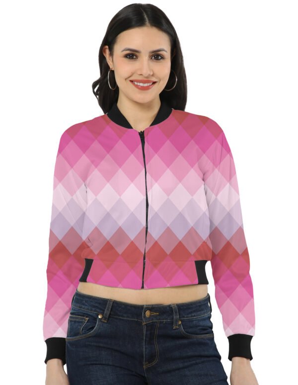 Dusty Petals LGVGT Women Bomber Jacket