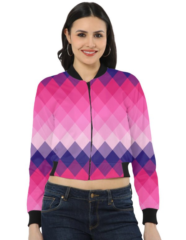 Electric Berries LGVGT Women Bomber Jacket