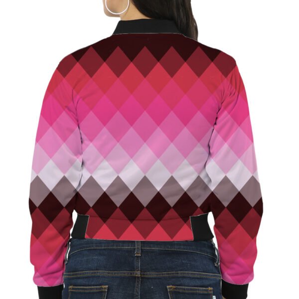Rose Affair LGVGT Women Bomber Jacket - Image 2