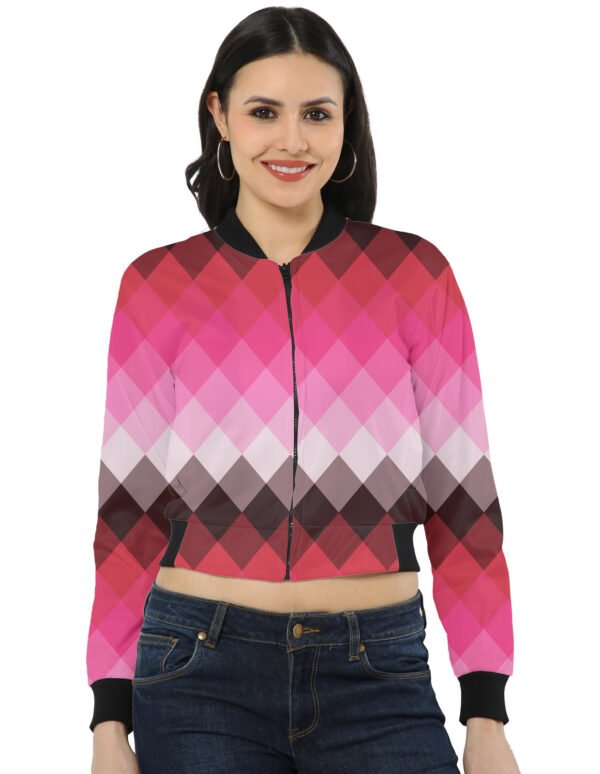 Rose Affair LGVGT Women Bomber Jacket