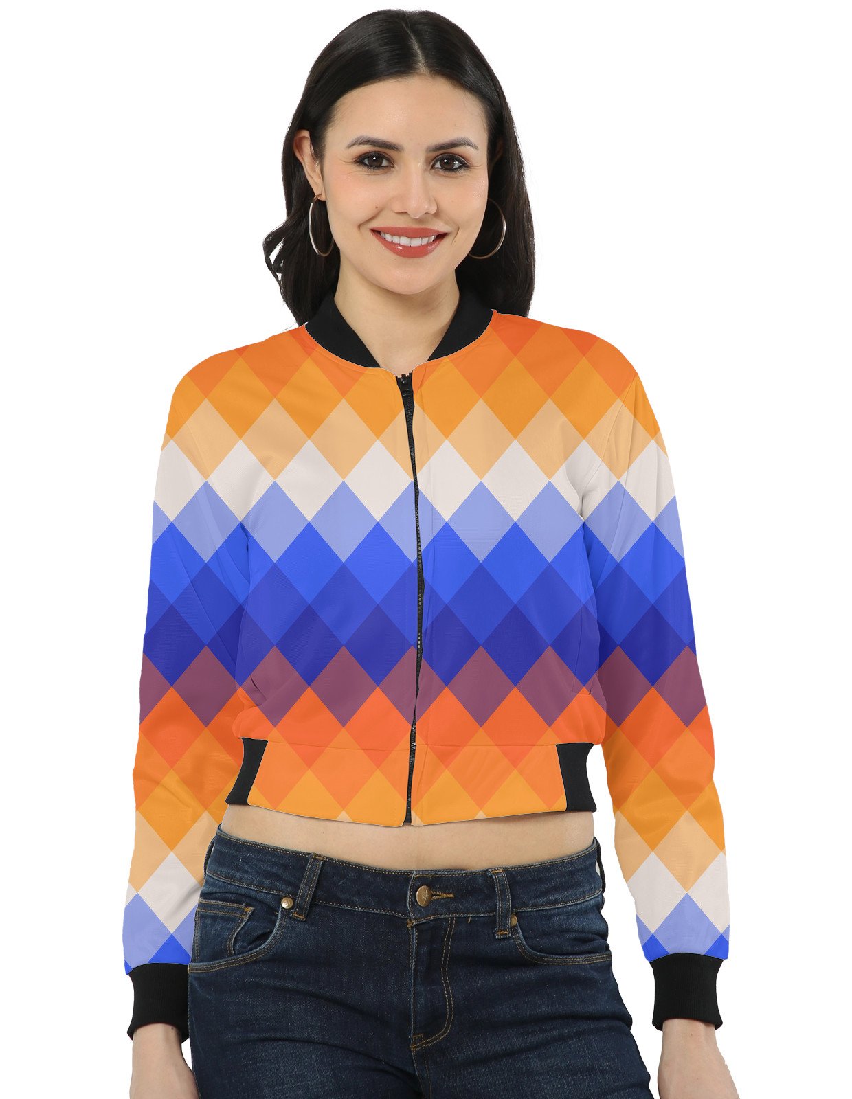 Solar Shock LGVGT Women Bomber Jacket - Image 1