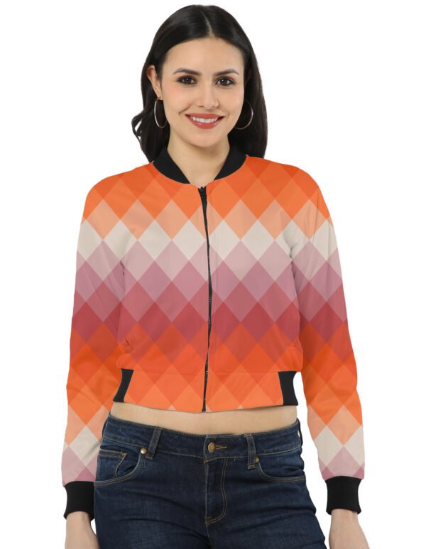 Spiced Clay LGVGT Women Bomber Jacket