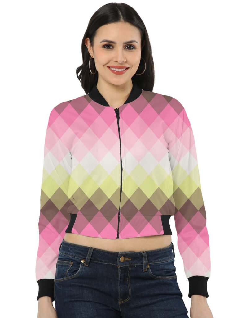 Spring Cocoa LGVGT Women Bomber Jacket