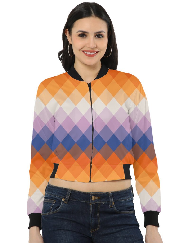 Sunset Library LGVGT Women Bomber Jacket