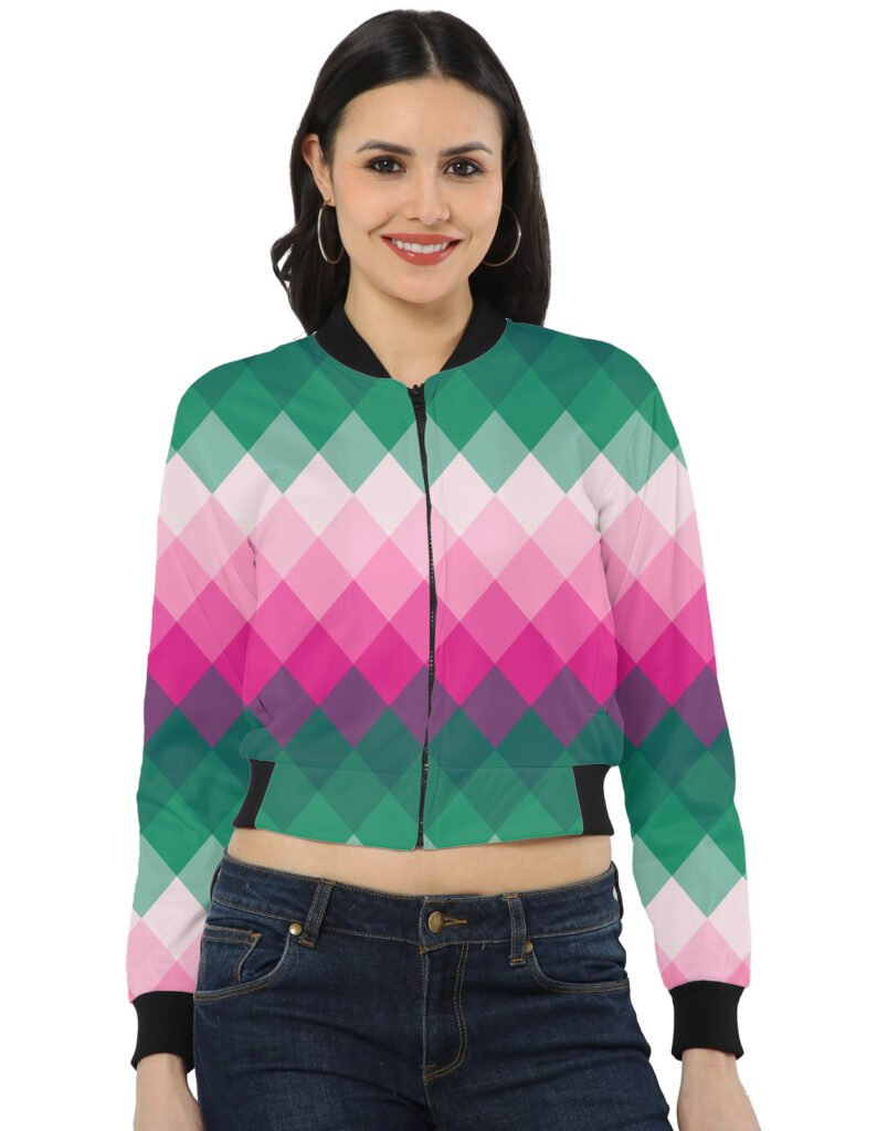 Tropical Sorbet LGVGT Women Bomber Jacket