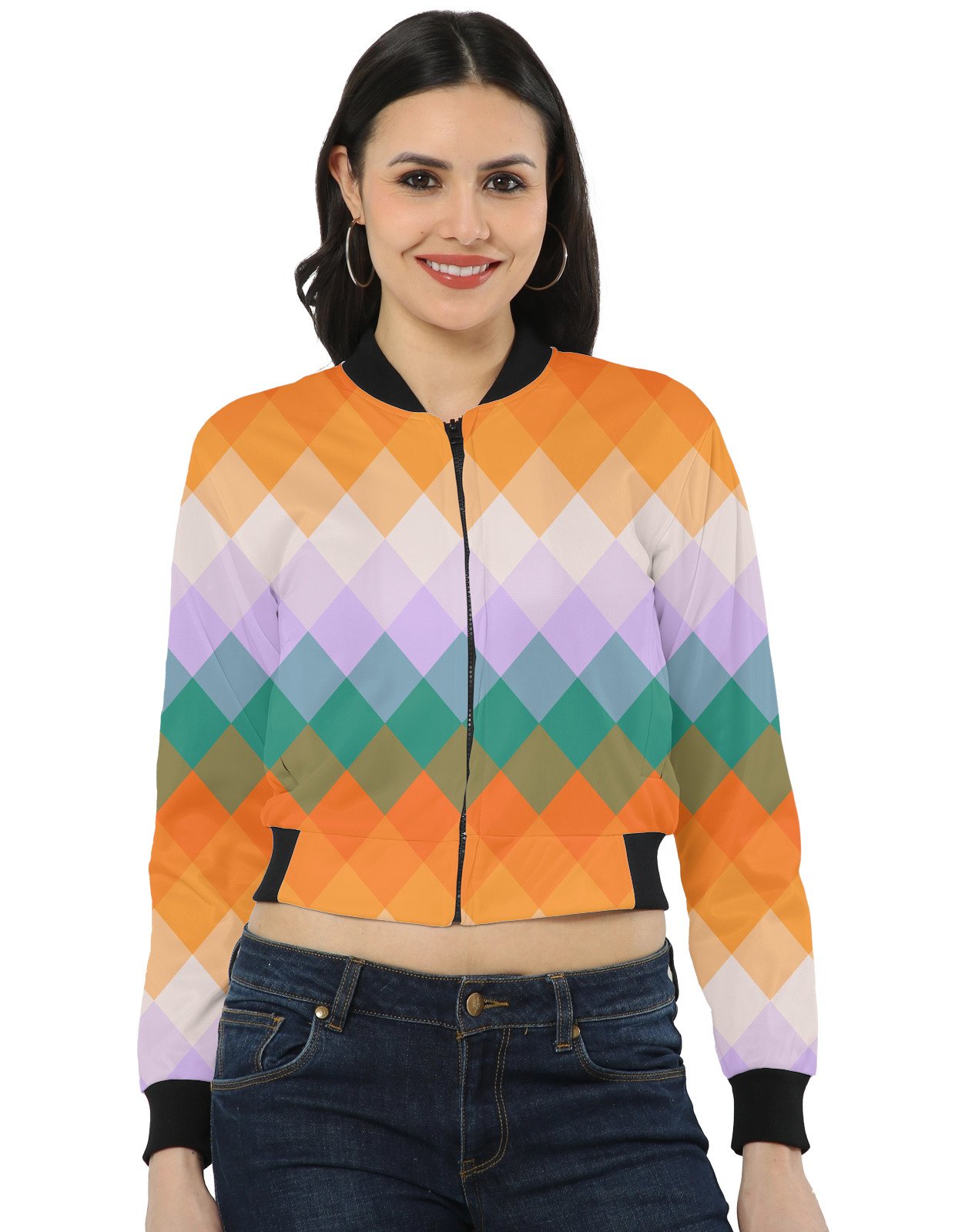 Tropical Twist LGVGT Women Bomber Jacket - Image 1