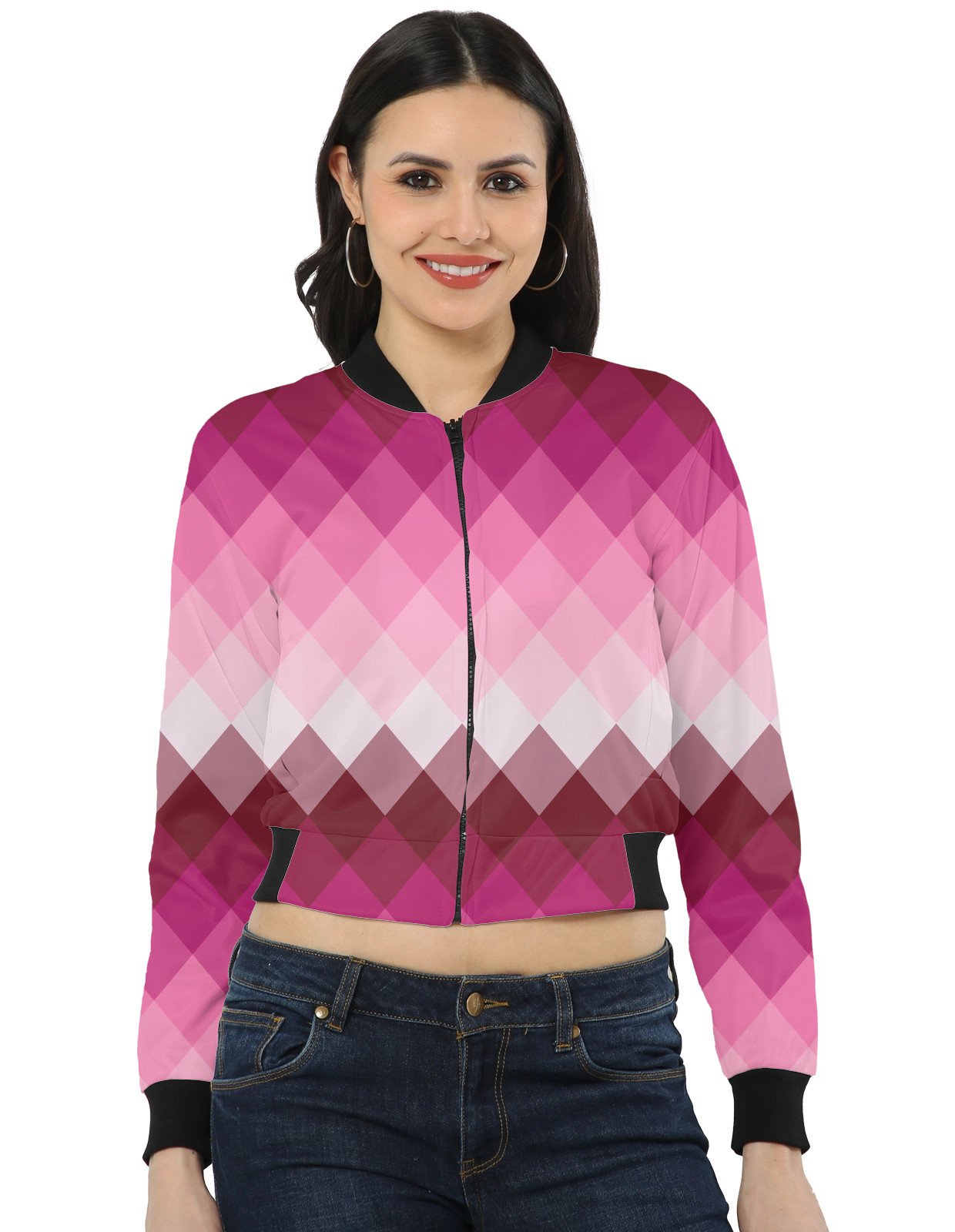 Velvet Rose LGVGT Women Bomber Jacket - Image 1