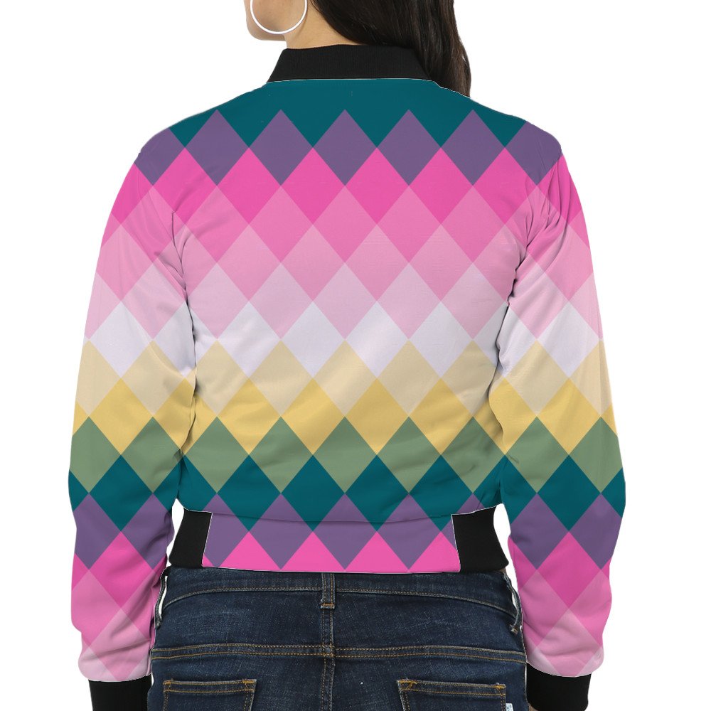 Warm Honey LGVGT Women Bomber Jacket - Image 2