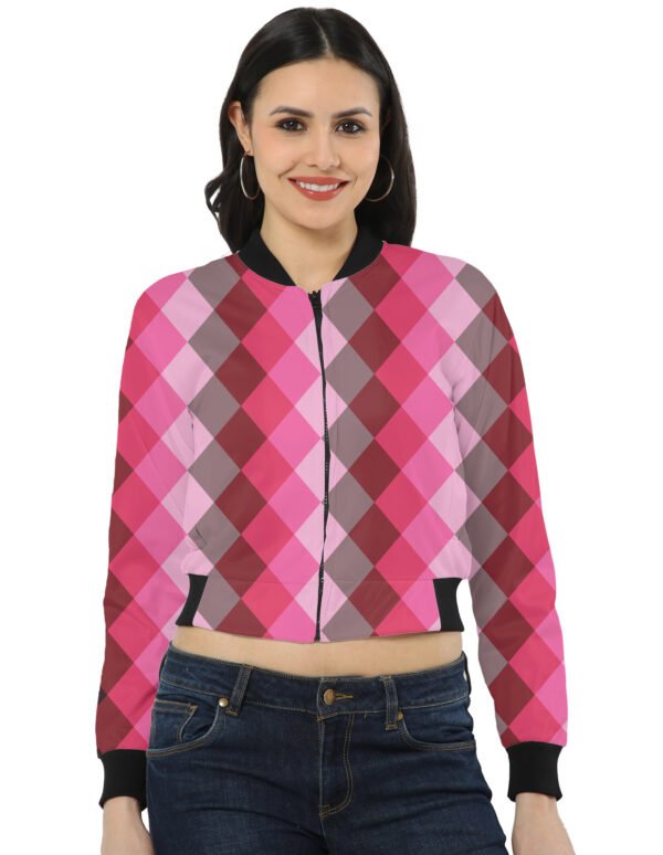 Rose Affair LGHGT Women Bomber Jacket