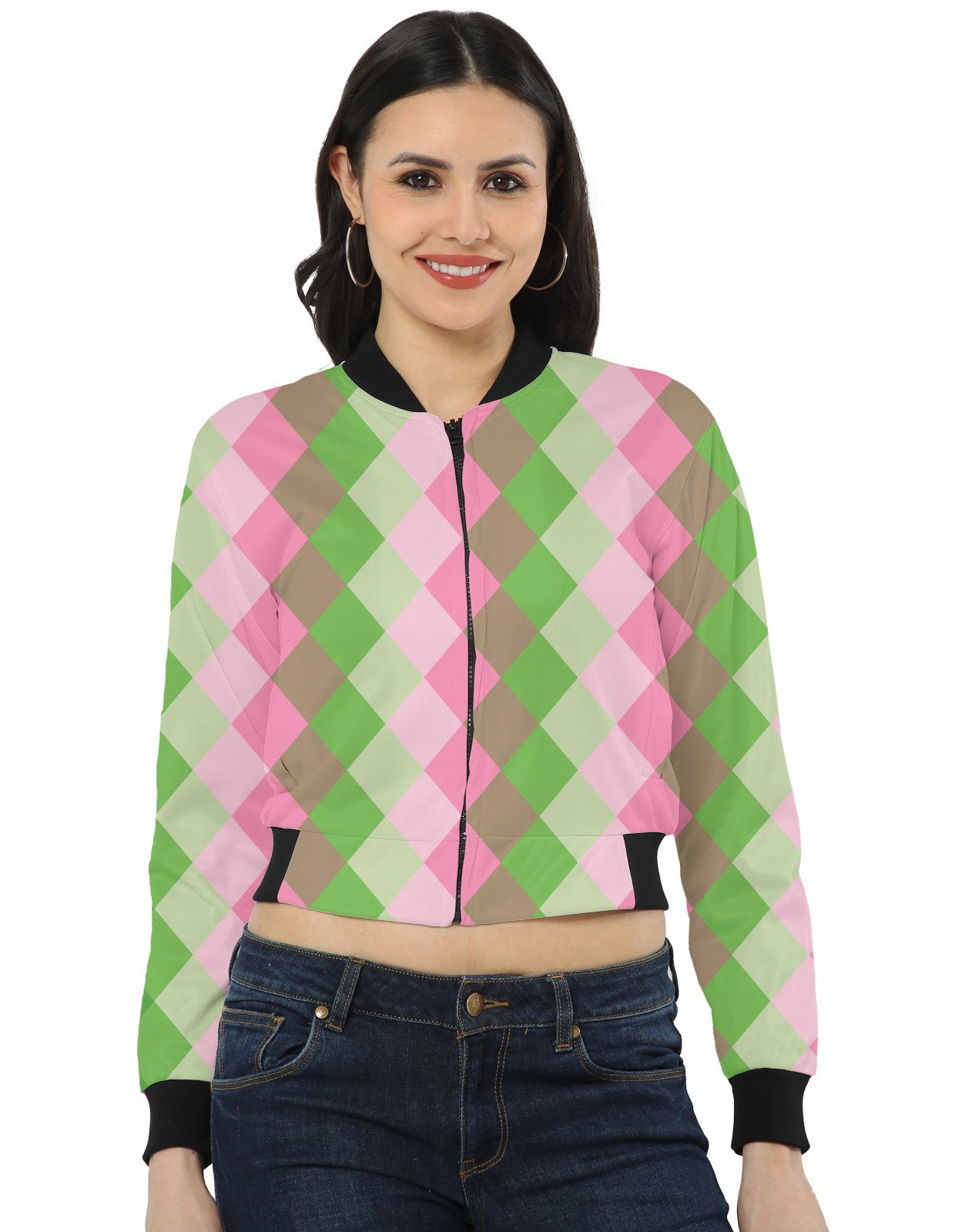 Spring Picnic LGHGT Women Bomber Jacket - Image 1