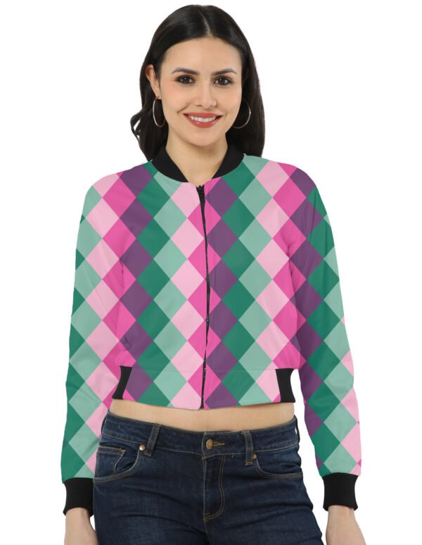 Tropical Sorbet LGHGT Women Bomber Jacket