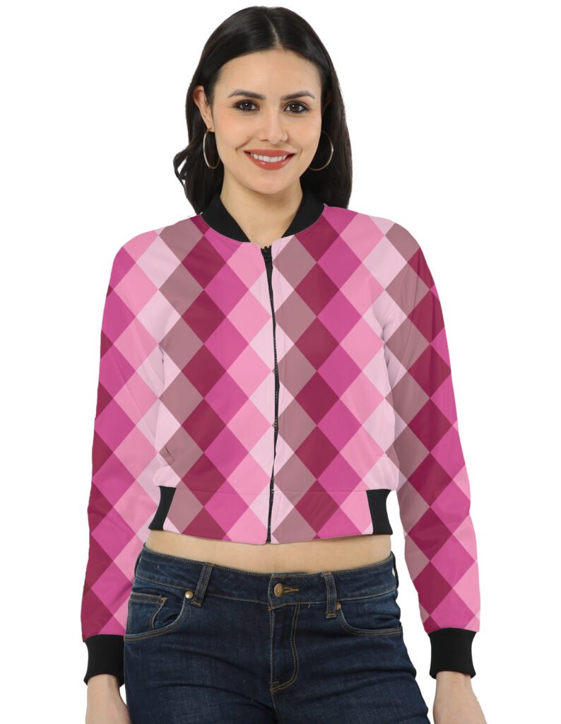 Velvet Rose LGHGT Women Bomber Jacket