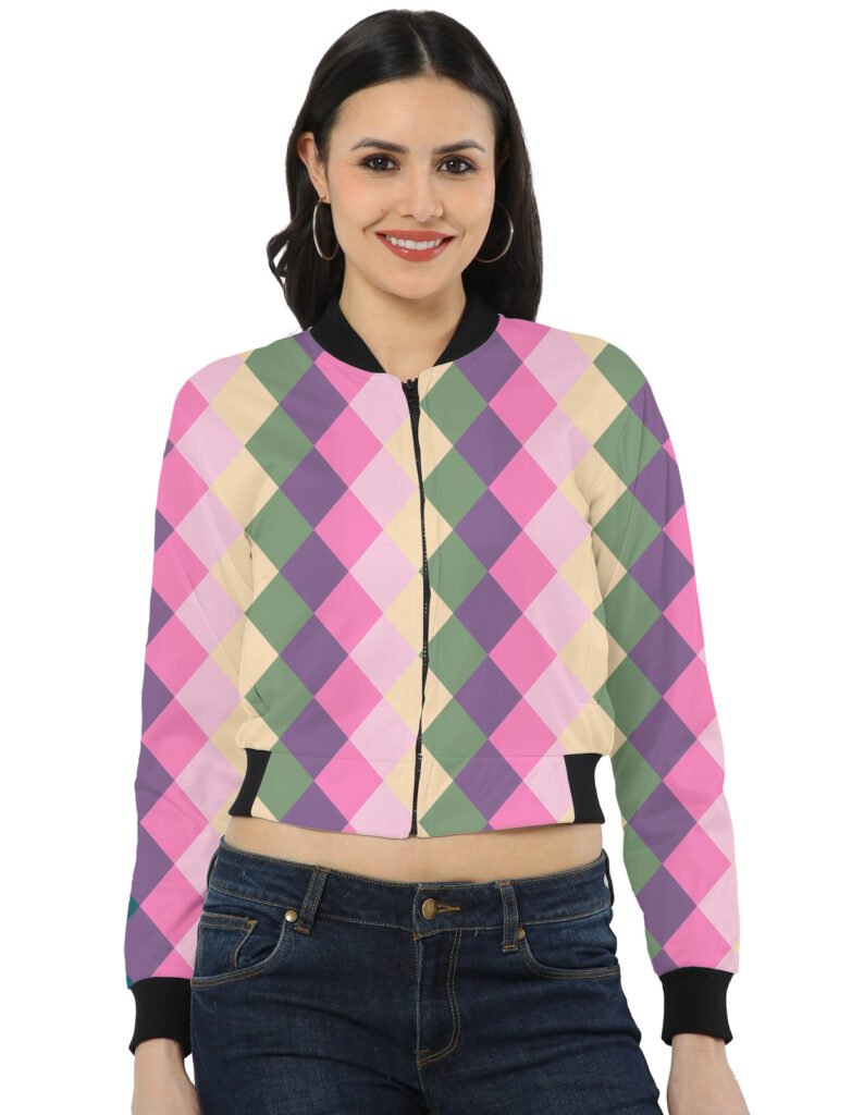 Warm Honey LGHGT Women Bomber Jacket