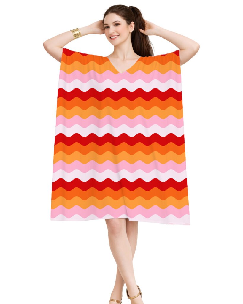 Cherry Bloom LGVR Kaftan