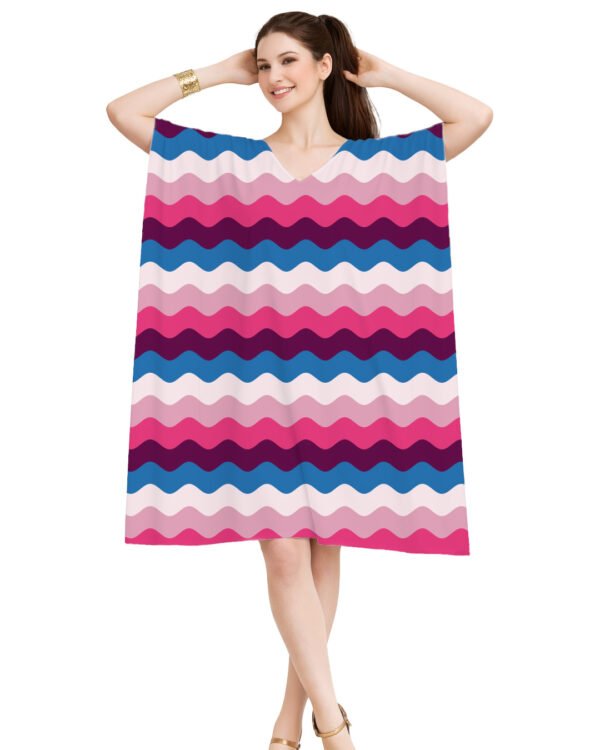 Deep Wine LGVR Kaftan