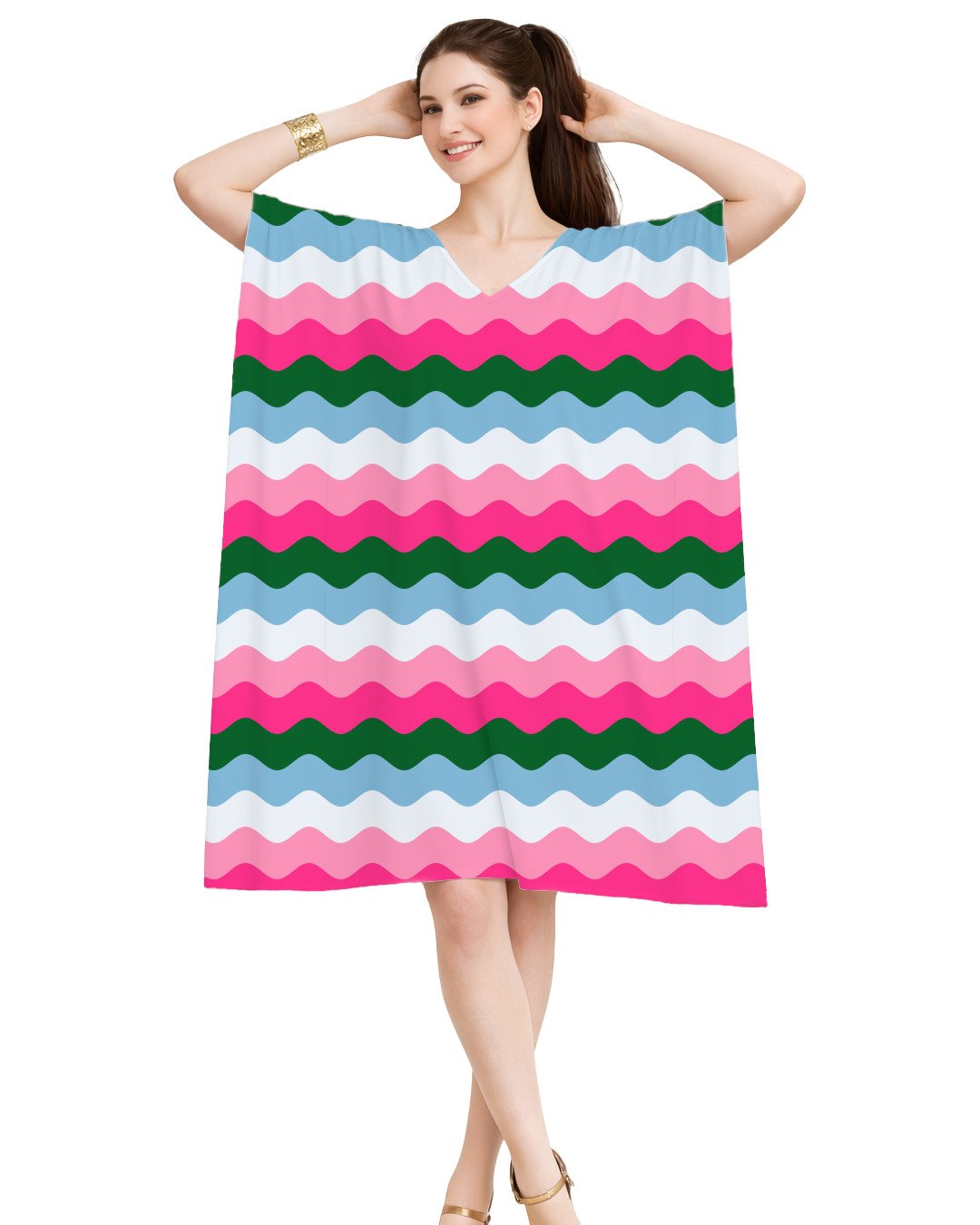 MintBerry Ice LGVR Kaftan - Image 1