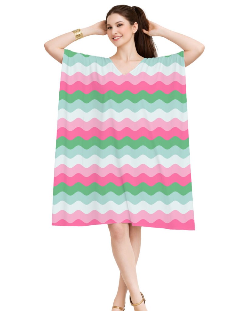 Mint Rose Garden LGVR Kaftan