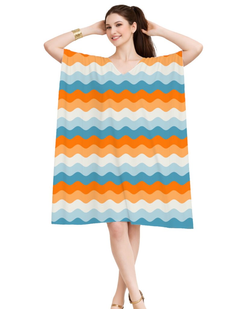 Orange Ice LGVR Kaftan