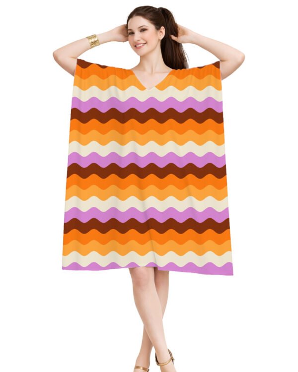 Pumpkin Bloom LGVR Kaftan