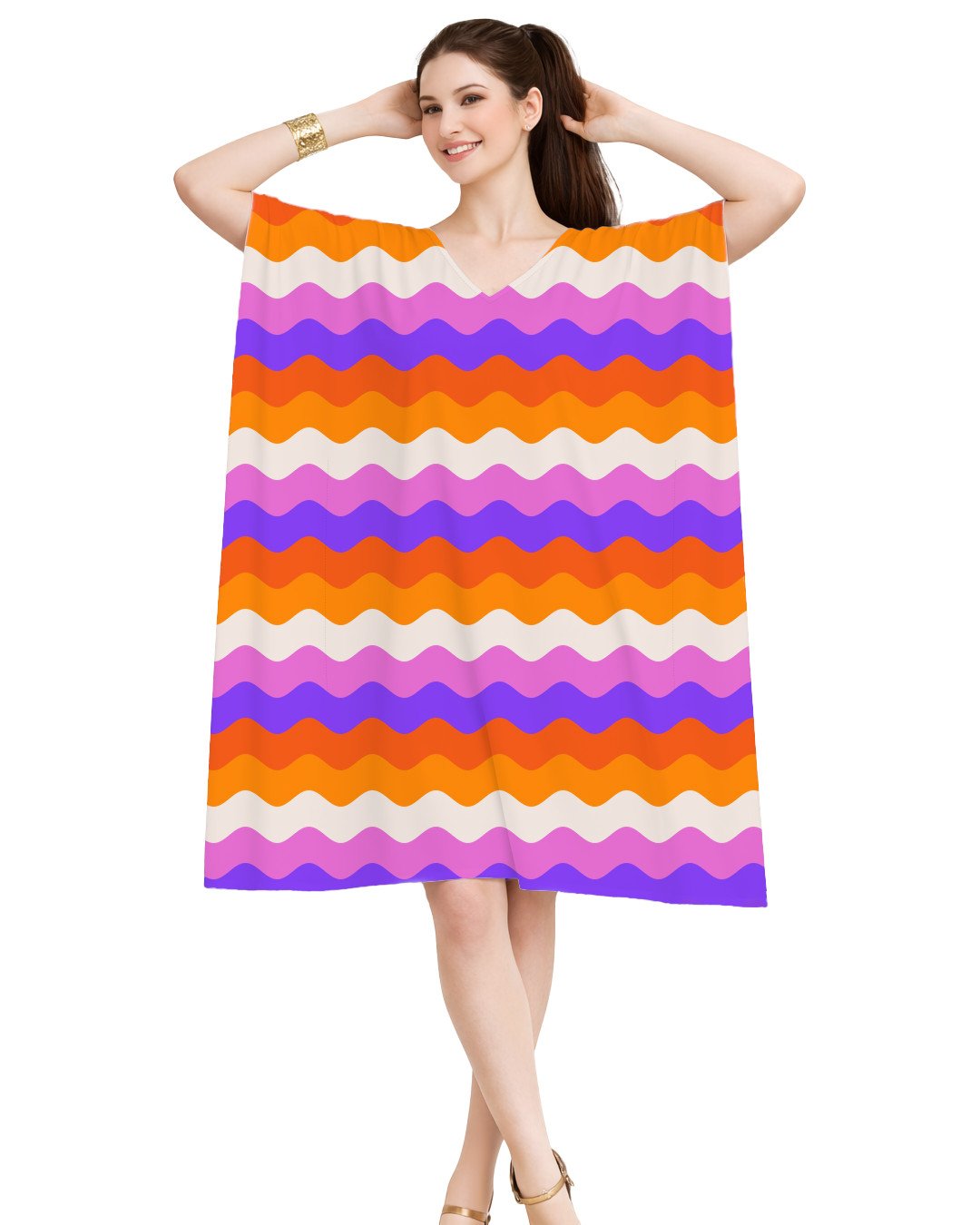 Sunset Carnival LGVR Kaftan - Image 1