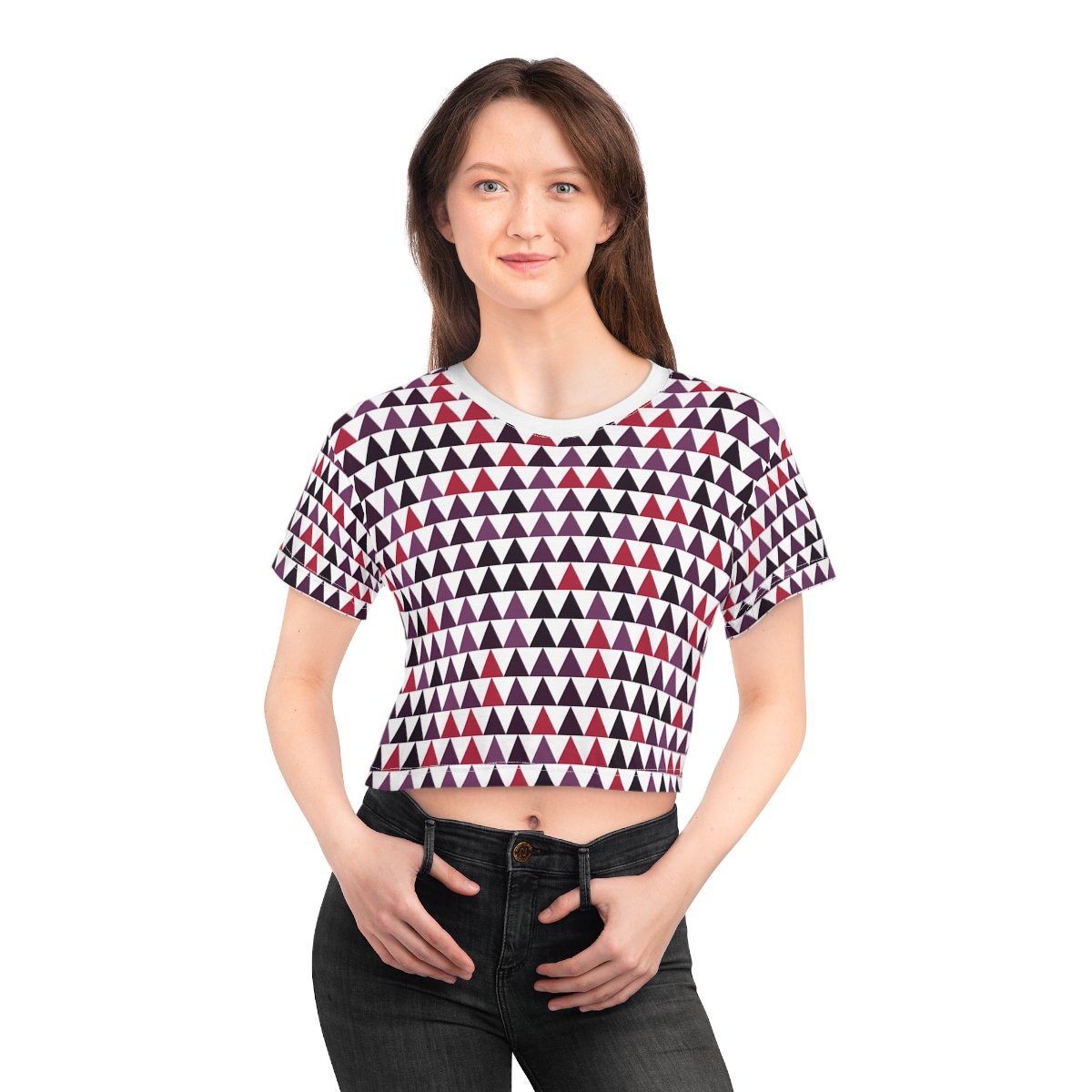 Majestic Bloom PT Female Crop Top - Image 1