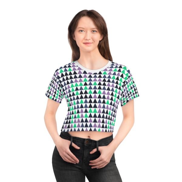 Midnight Depth PT Female Crop Top