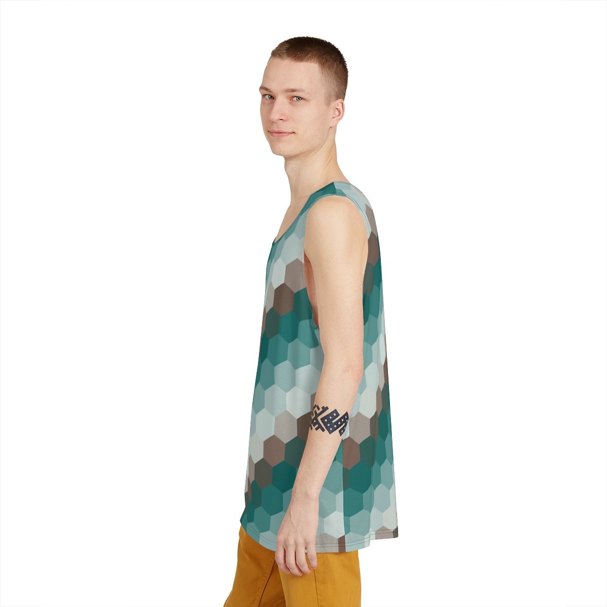Mountain Lodge GH Men Sleeveless Tee - Image 5