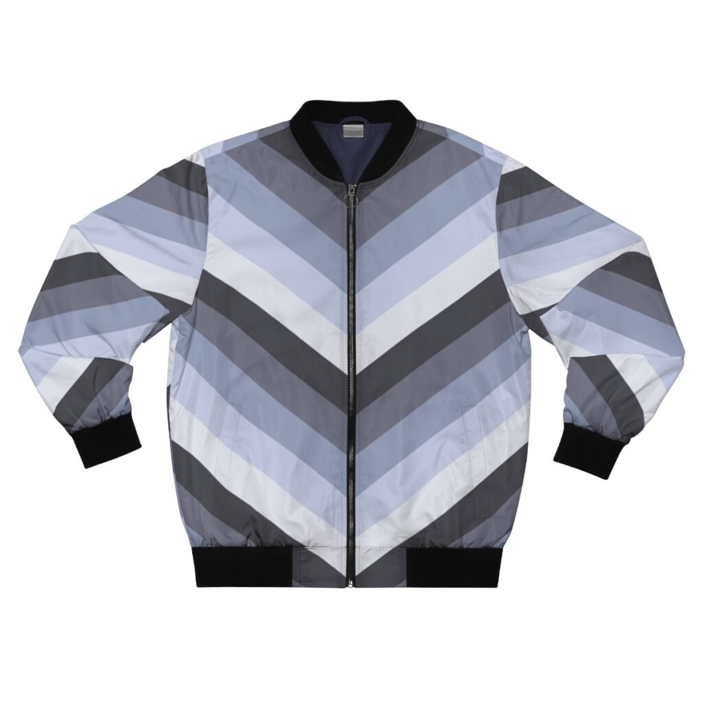Mountain Mist Chevron Men Bomber Jacket