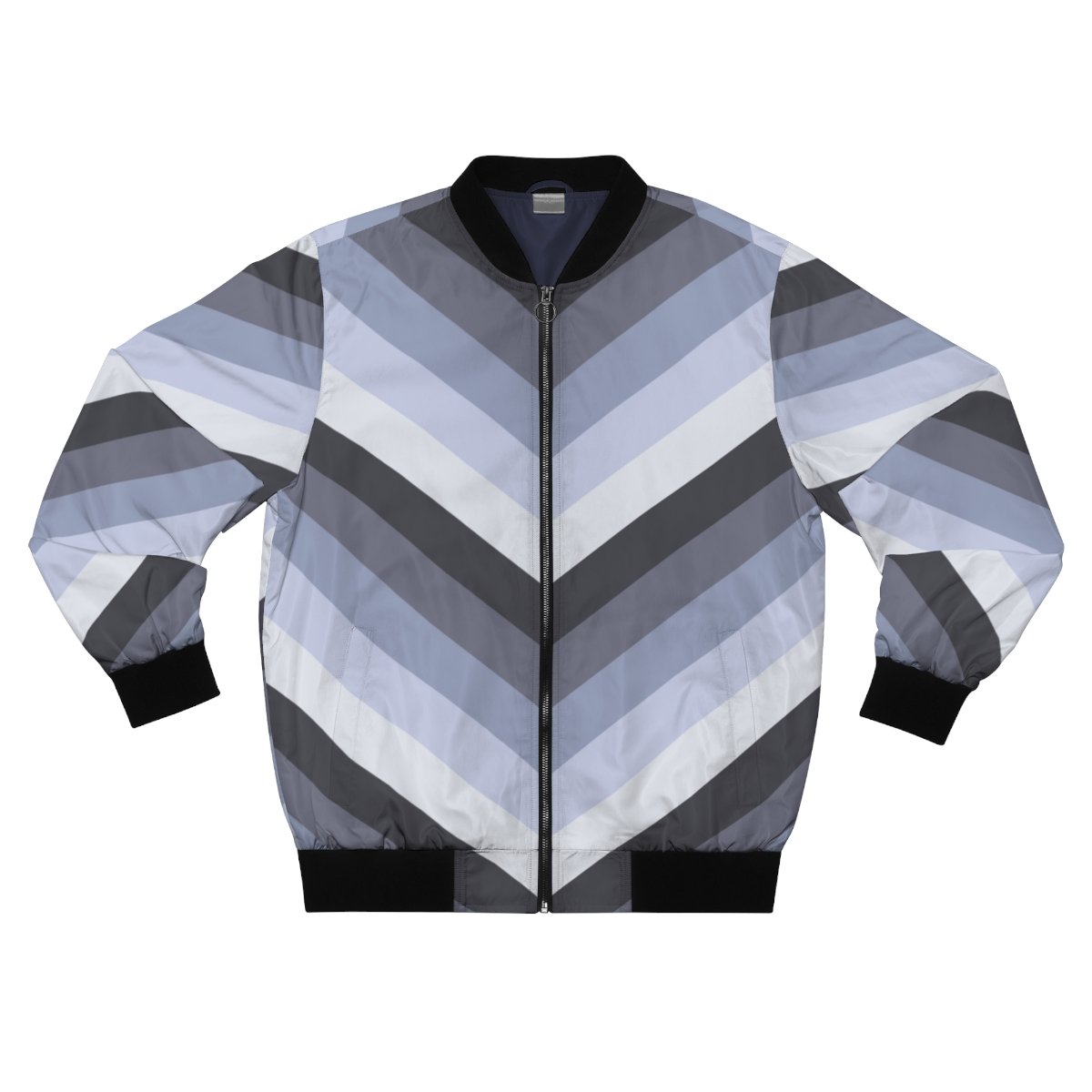 Mountain Mist Chevron Men Bomber Jacket - Image 1
