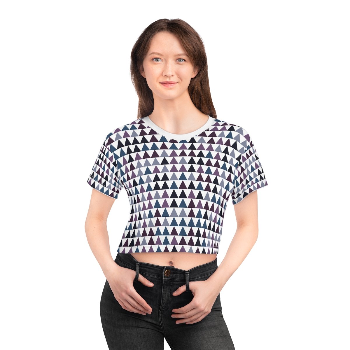 Mystic Indigo PT Female Crop Top - Image 1