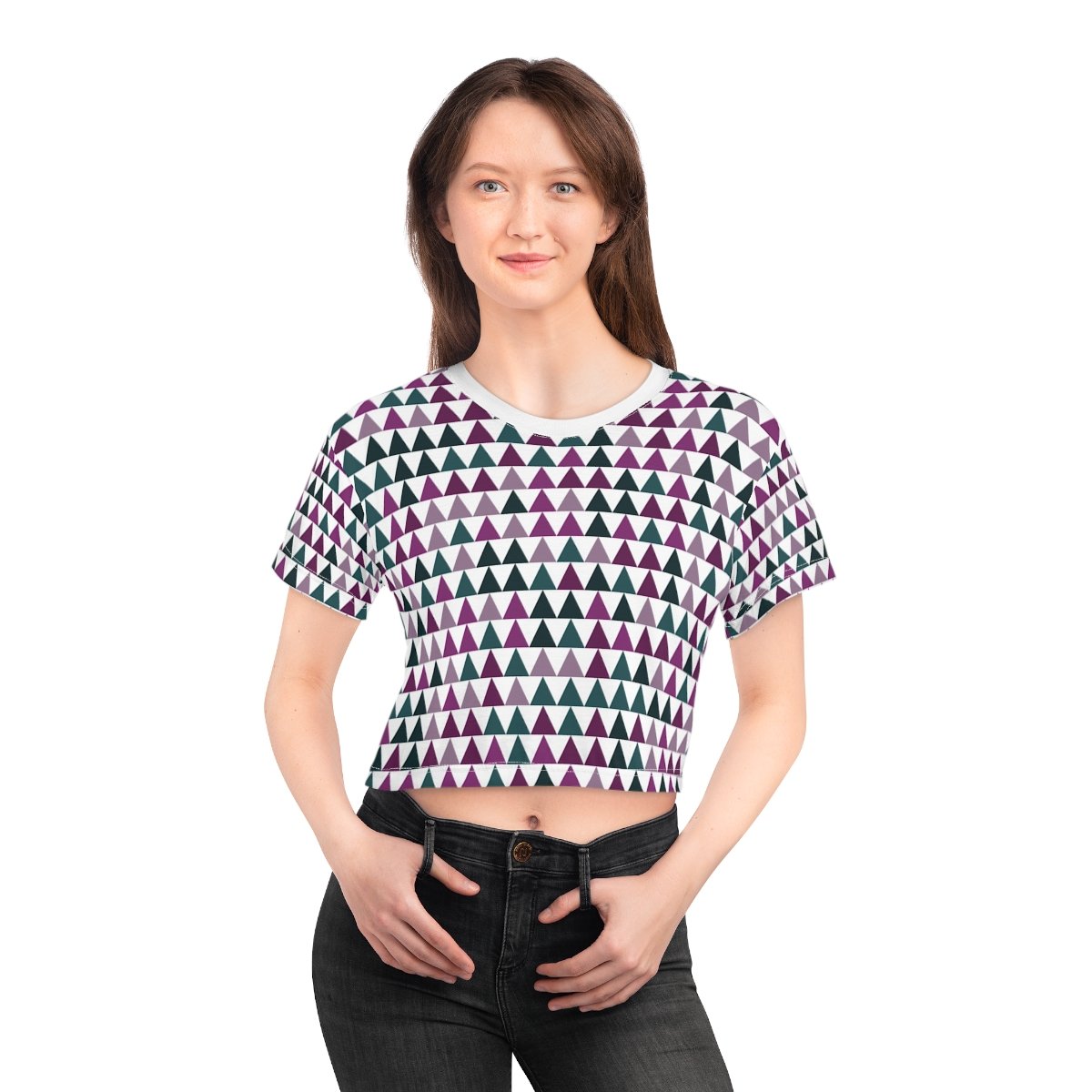 Mystic Orchid PT Female Crop Top - Image 1