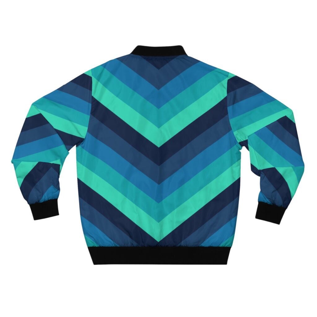 Northern Lights Chevron Men Bomber Jacket