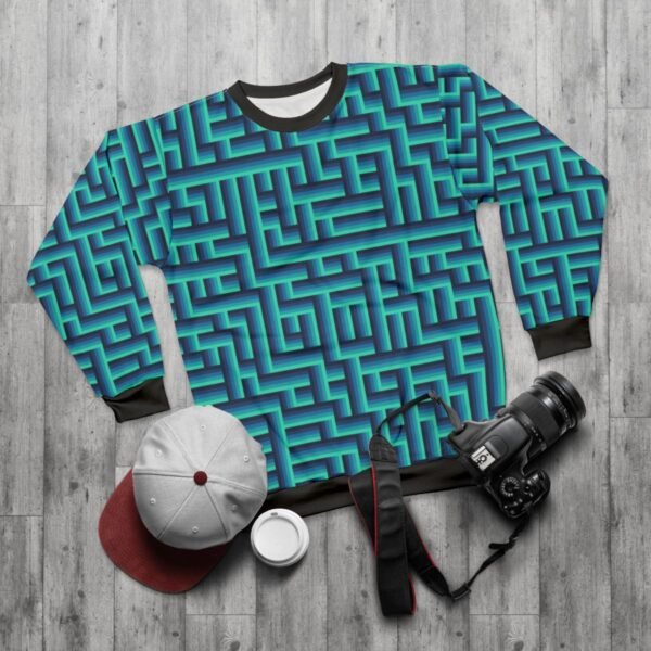 Northern Lights LGRG Unisex Sweat Shirt - Image 5