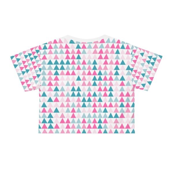 Ocean Meets Rose PT Female Crop Top - Image 4