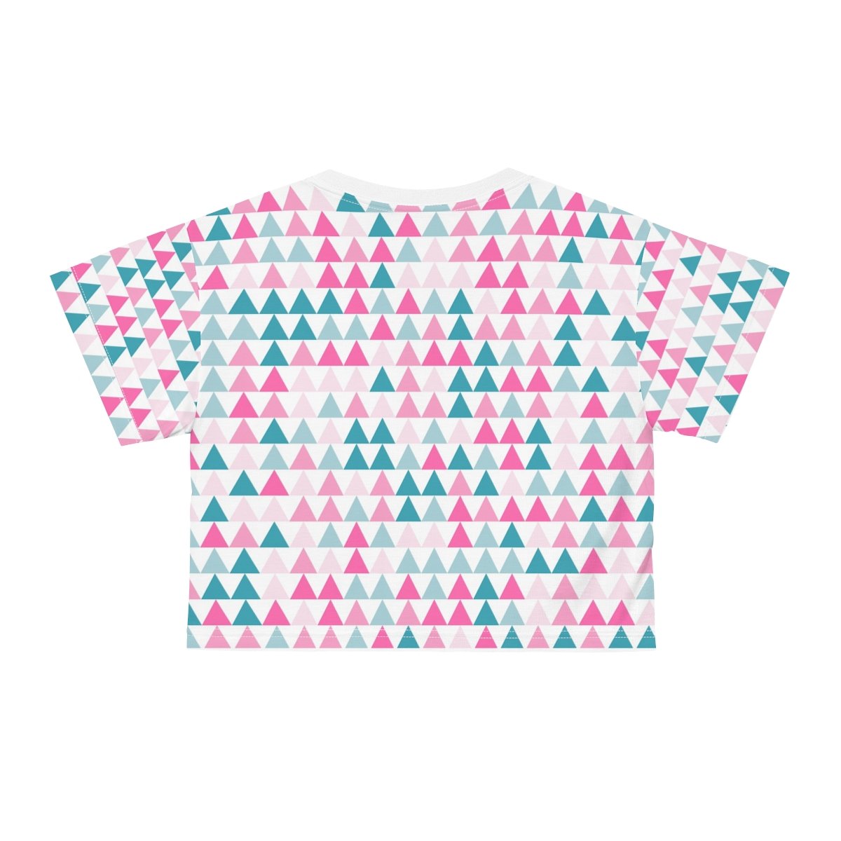 Ocean Meets Rose PT Female Crop Top - Image 4