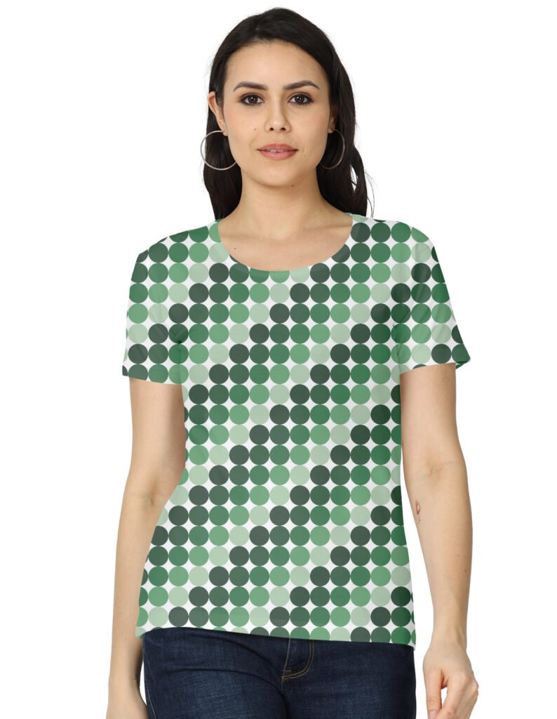 Evergreen Fade PC Women T-Shirt