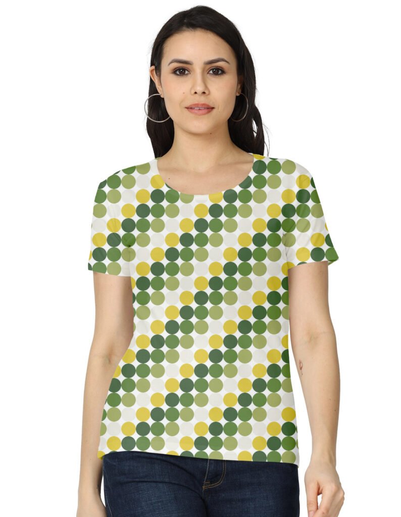Olive Bloom PC Women T-Shirt