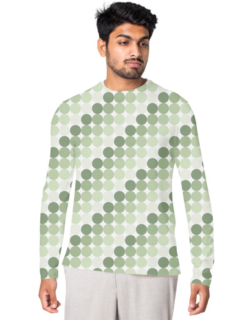 Sage Leaf PC Bike Rider T-Shirt