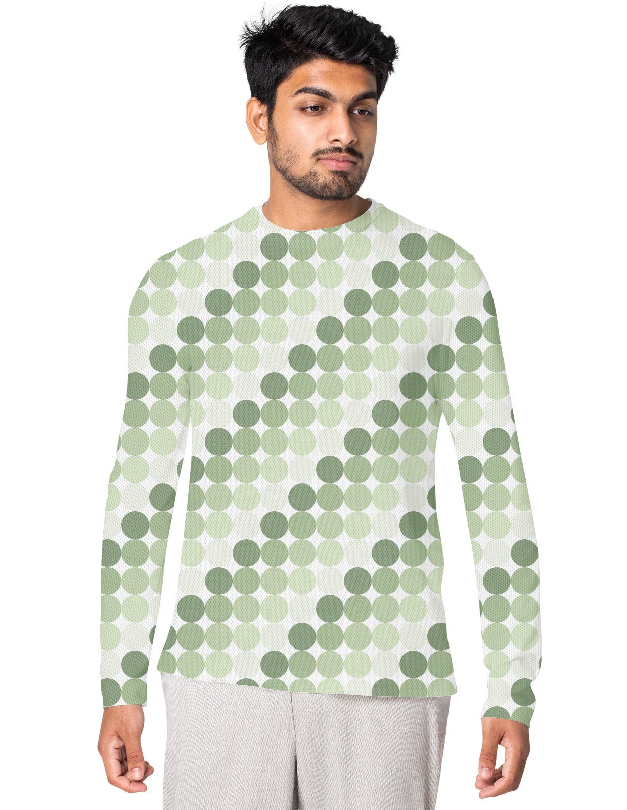 Sage Leaf PC Bike Rider T-Shirt