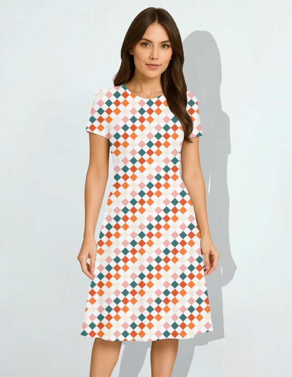 Citrus Garden PD Women A Line Dress