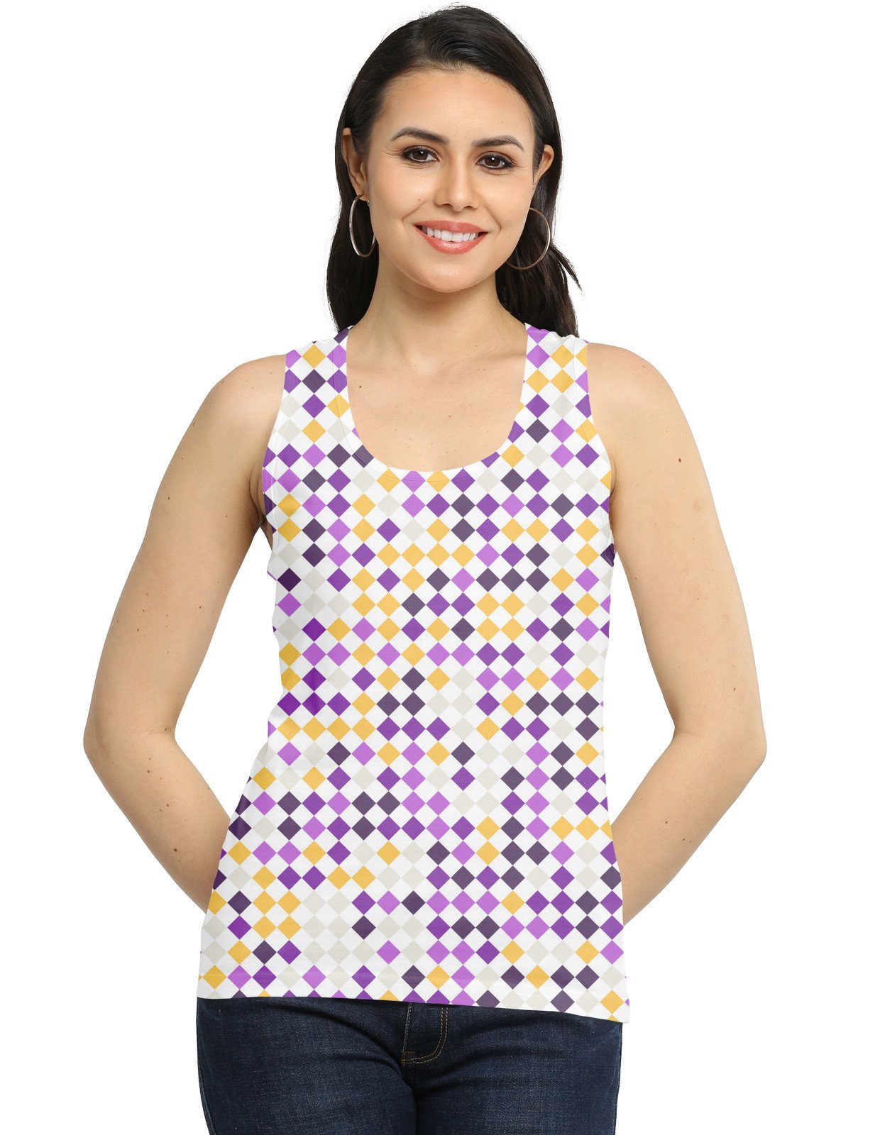 Berry Mimosa PD Women Tank Top - Image 1