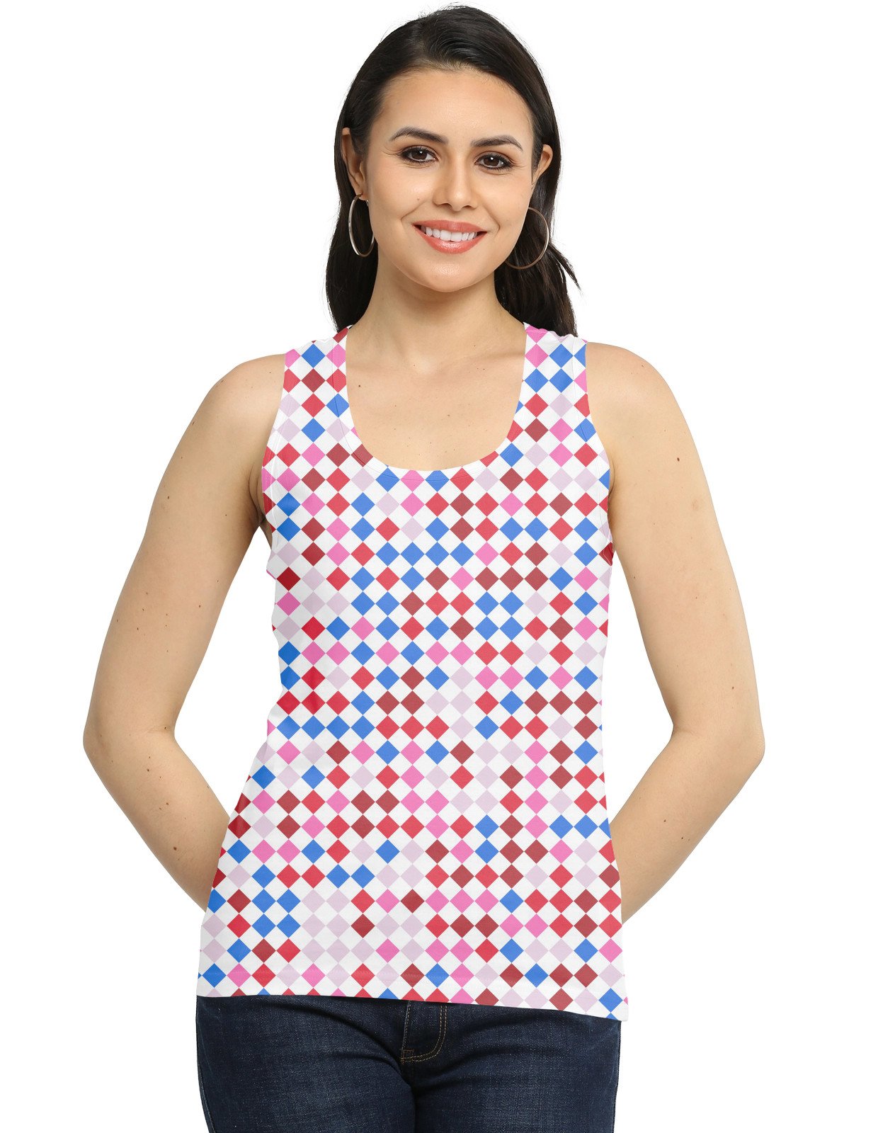 Bubble Pop PD Women Tank Top - Image 1