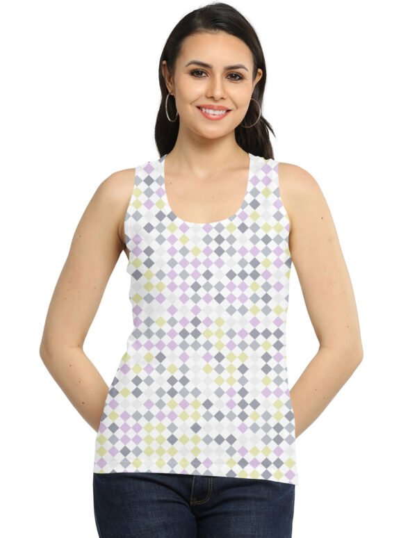 Lavender Mist PD Women Tank Top