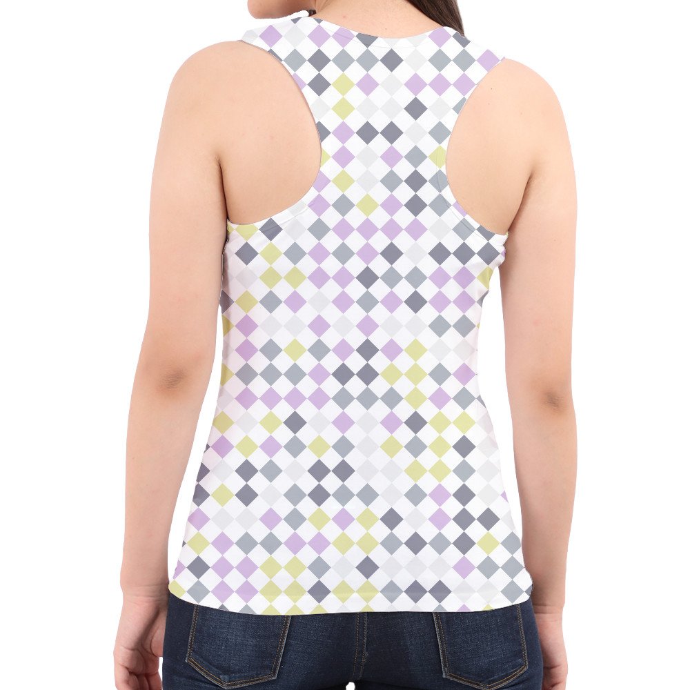 Lavender Mist PD Women Tank Top - Image 3