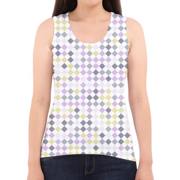 Lavender Mist PD Women Tank Top - Image 2